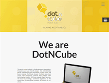 Tablet Screenshot of dotncube.com